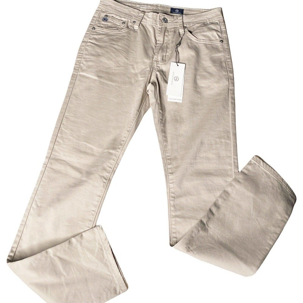 AG Adriano Goldschmied Kids Girls Size 14 Skinny Luxe Jeans Khaki